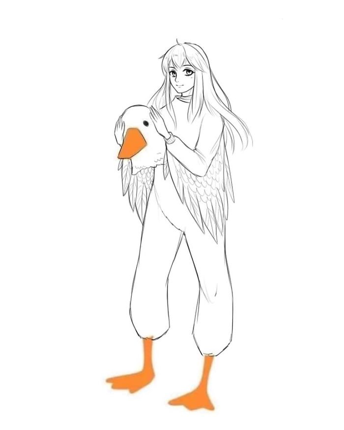 draw a duck and share your art