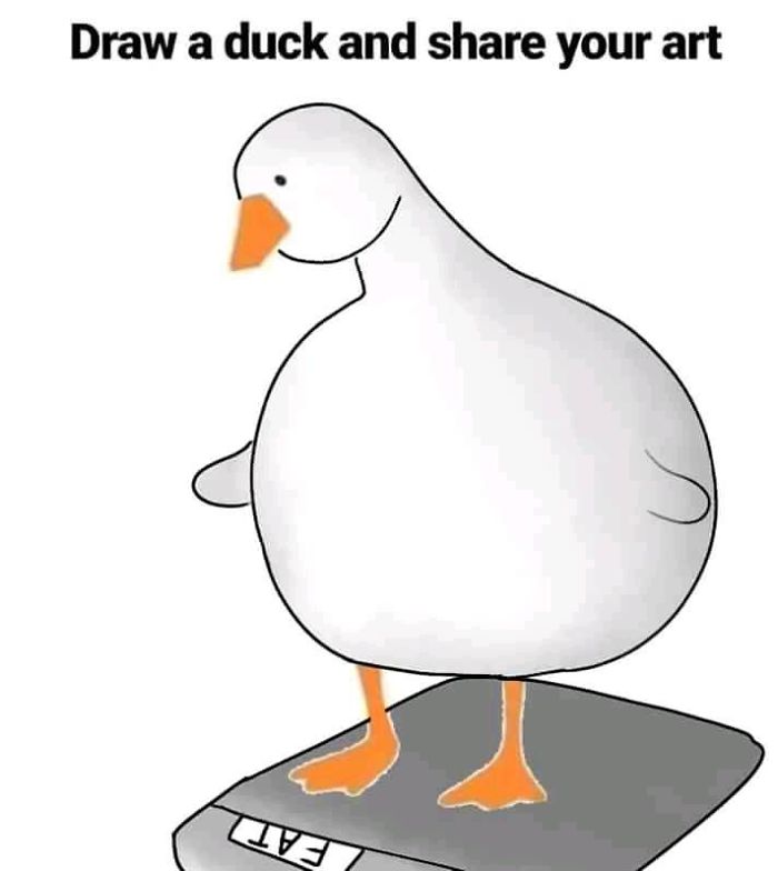 draw a duck and share your art - Draw a duck and your art Tivt