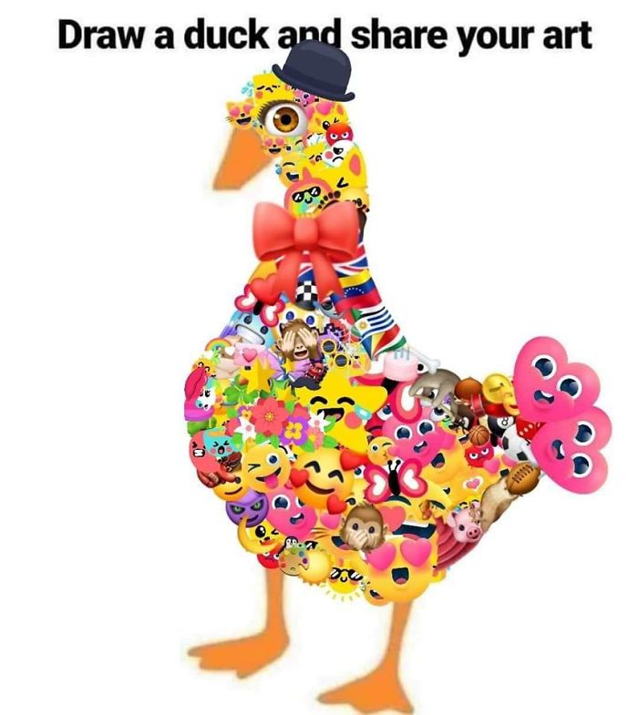 draw a duck and share your art - Draw a duck and your art