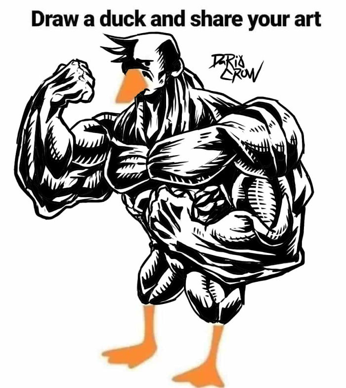 Draw a duck and your art Dari Un 1 hiirill ad