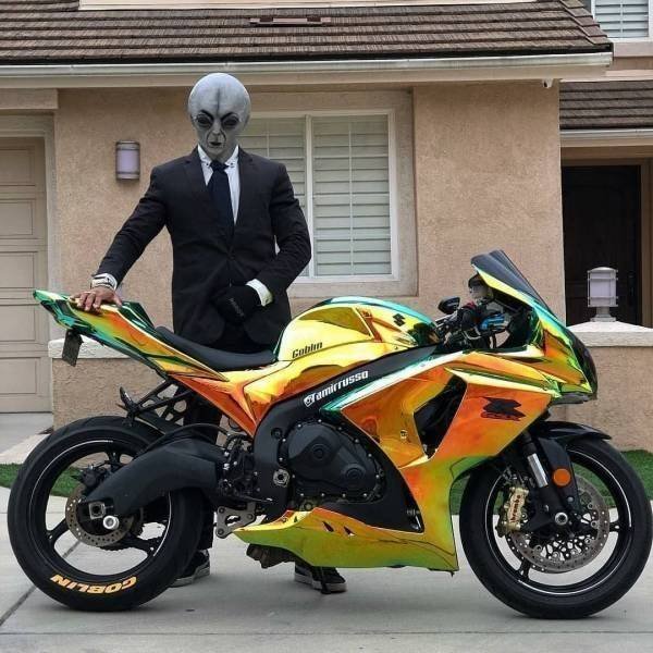 motorcycle - Gube dramirrusso