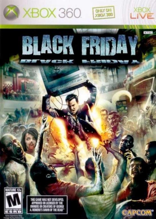 Xbox Xbox 360 e Only On X80350 Live Black Friday Mature 17 This Game Was Not Developer Approved Or Lidelsed By The Owners Or Creators Of George A Romero'S Dawn Of The Dead Fordre Bare Bb Capcom Day
