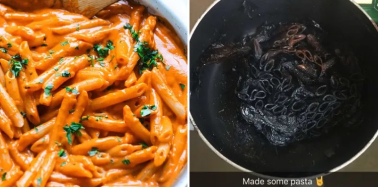 pasta pink sauce - Made e Made some pasta
