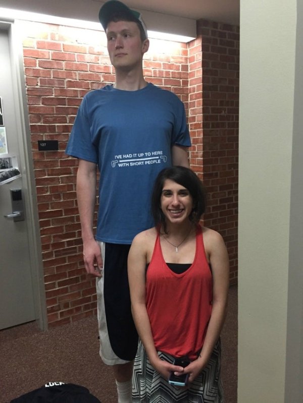 reddit tall guy - Ive Had It Up To Here With Short People