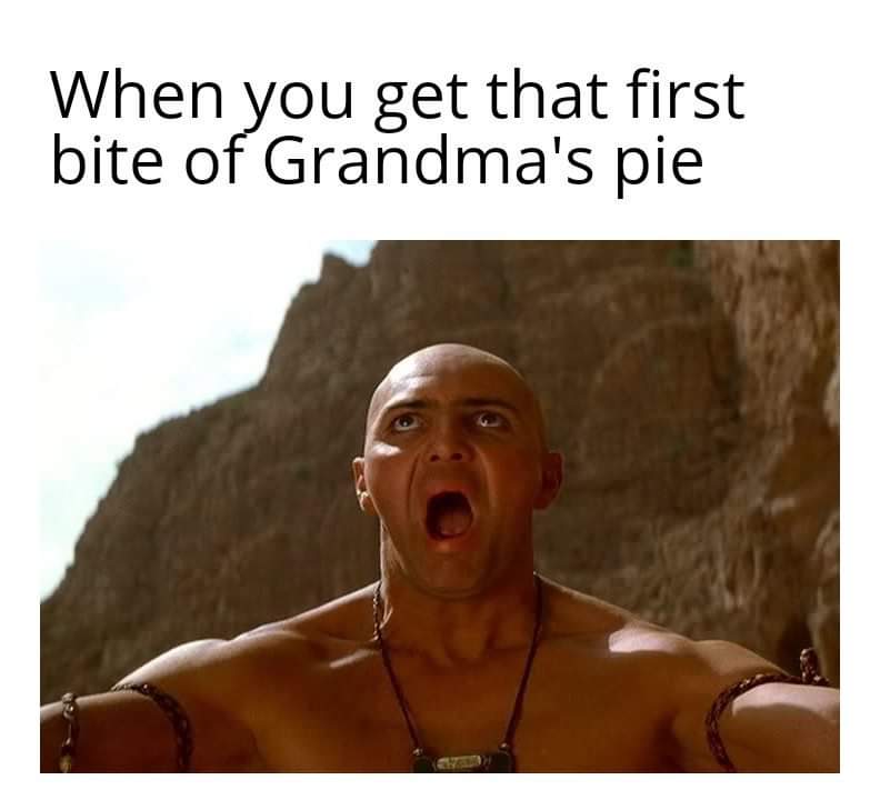 real estate - When you get that first bite of Grandma's pie