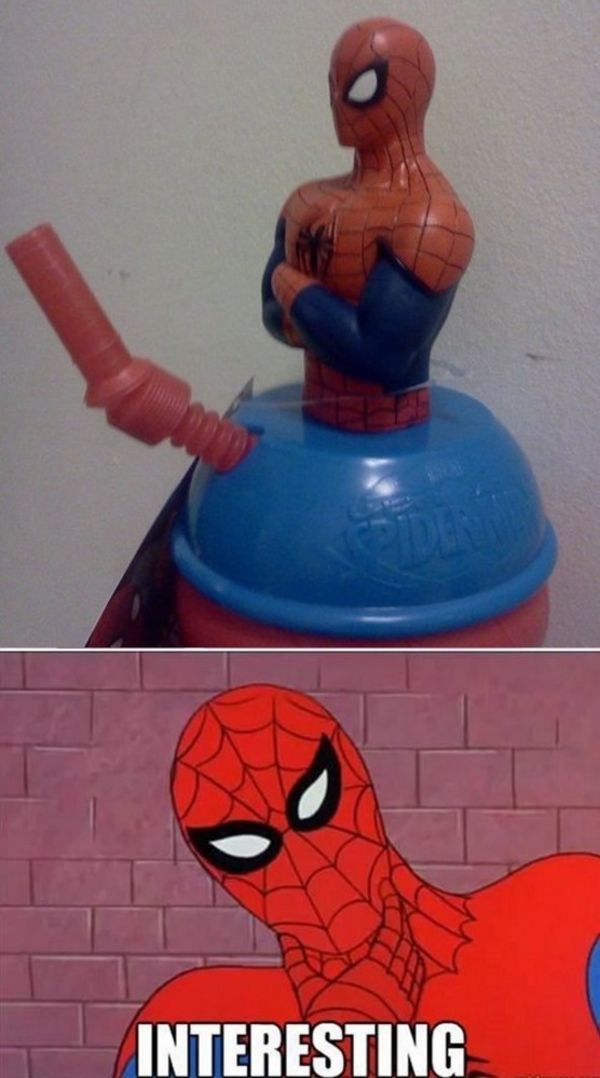 spiderman cup fail - Interesting