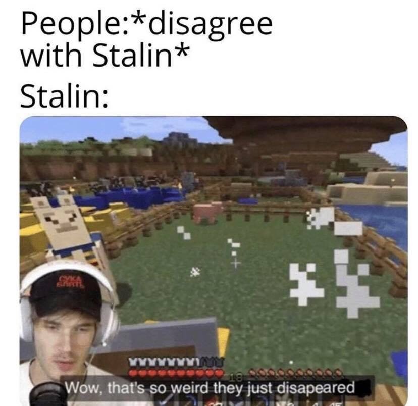 weird memes - Peopledisagree with Stalin Stalin Yyyyyyyi Soooooooo Wow, that's so weird they just disapeared