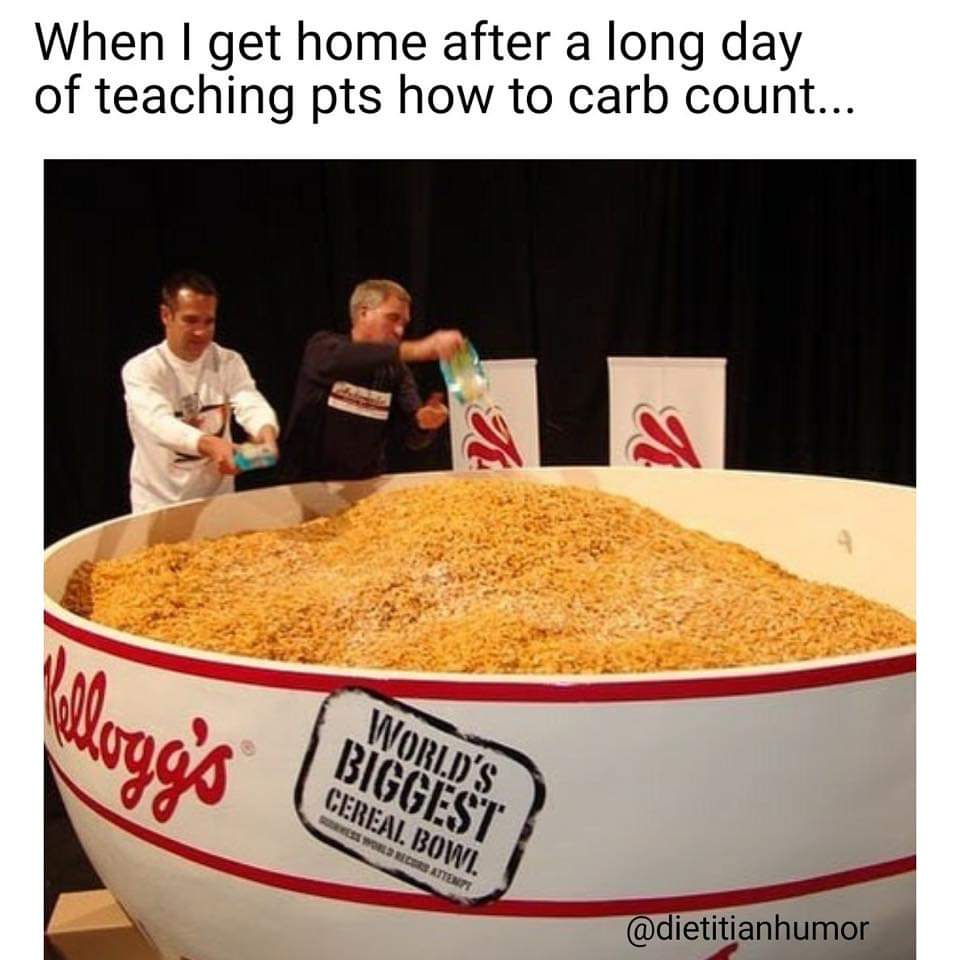 world's largest bowl of cereal - When I get home after a long day of teaching pts how to carb count... Kellogg's World'S Biggest el Cereal Bowi. World Ecses Attent humor