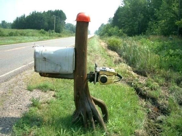 Only in America - funny mailbox