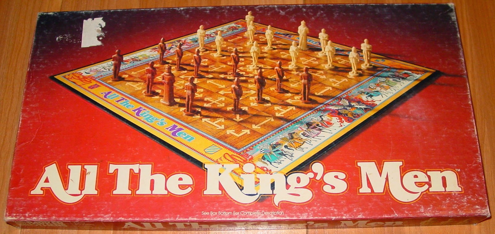 vintage toys - all the kings men board game - Aike's Men Al The King's Men See Box Bottom For Complete. Description