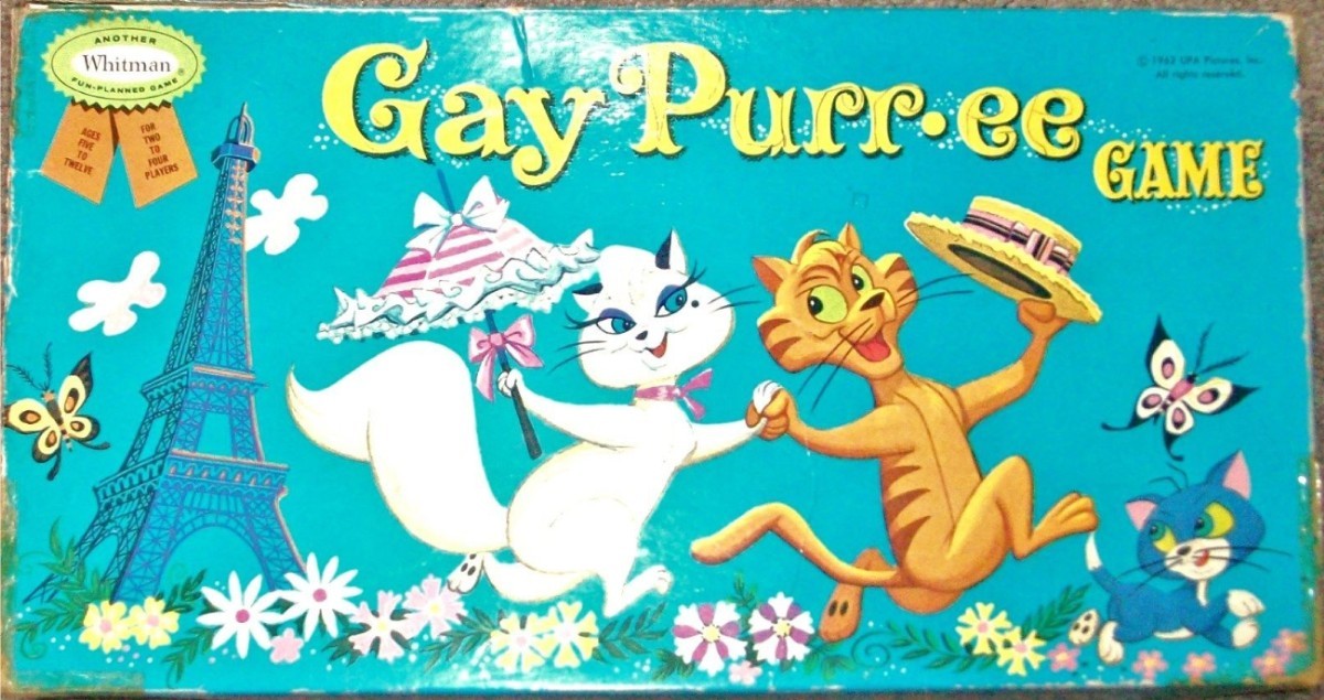 vintage toys - cartoon - Nother Whitman Gay Purr.ee&Ame Tour Players