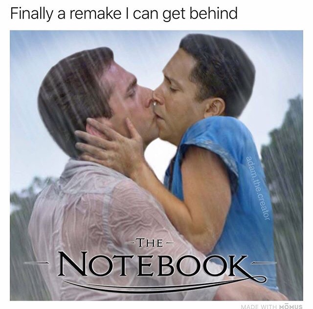 the office - office memes - Finally a remake I can get behind adam.the.creator The Notebook Made With Momus