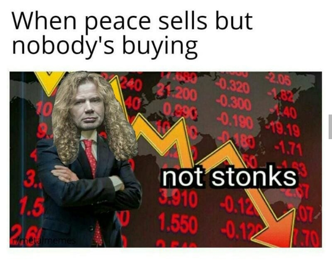 stonks villager meme - When peace sells but nobody's buying 2.05 1200 0.320 0.300 0.190 1950 not stonks 3.910 1.550 0.1 0.12 2.62