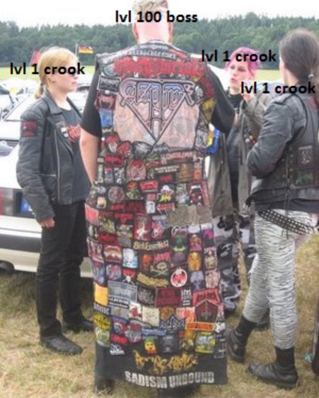 biggest battle jacket - lvl 100 boss Ivi 1 crook lvl 1 crook lvl 1 crook