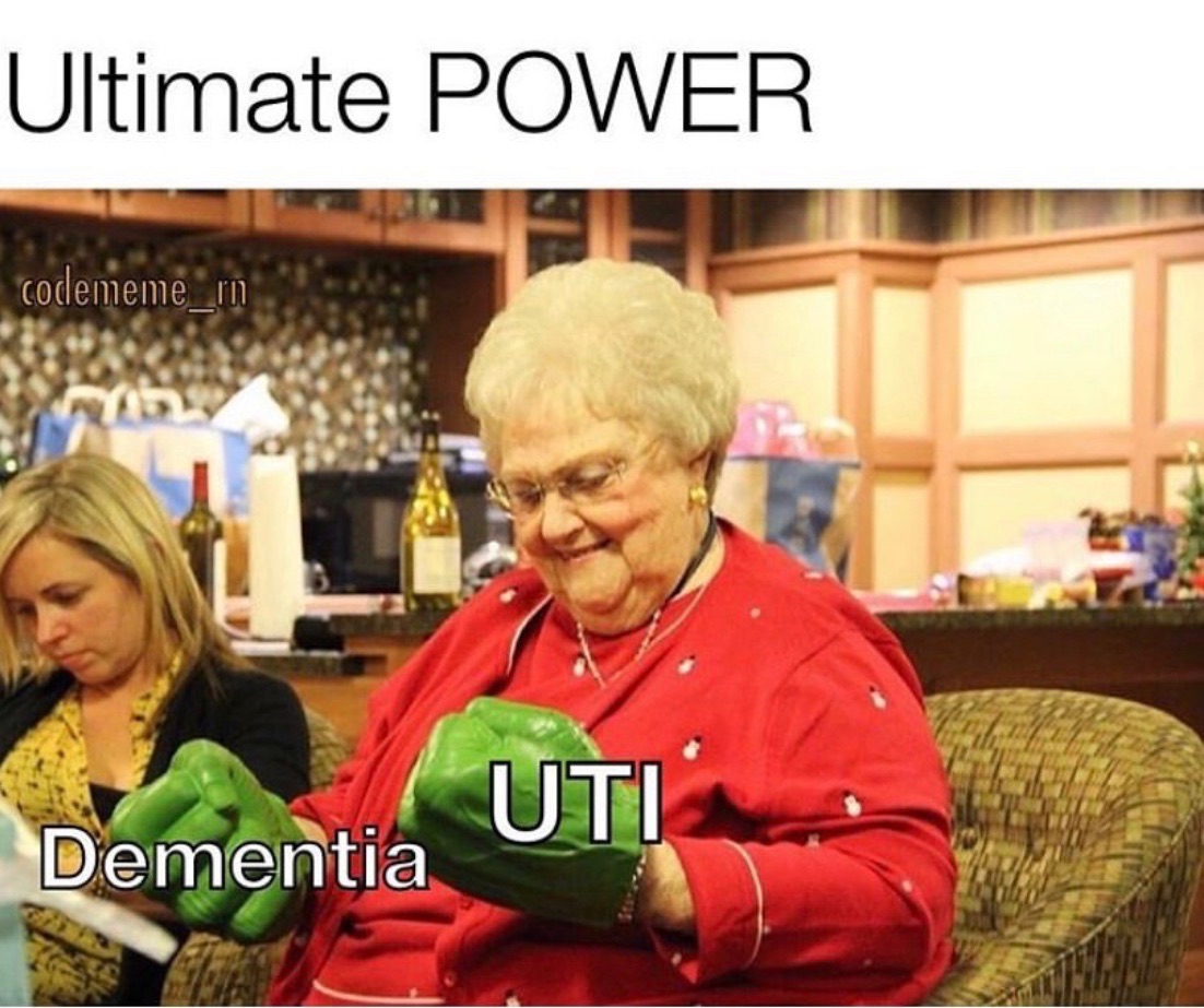 grandma hulk hands meme - Ultimate Power codememe_mn Ut Dementia