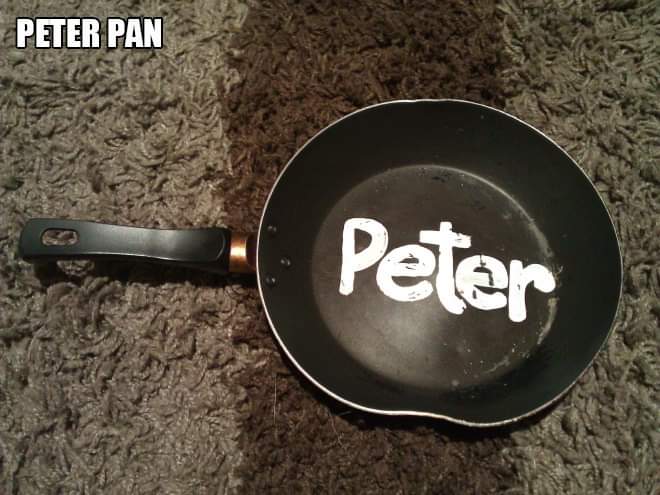 guess the pun - Peter Pan Peter
