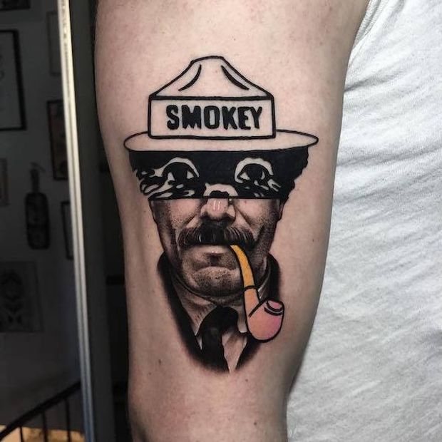 awesome tattoos - tattoo - Smokey