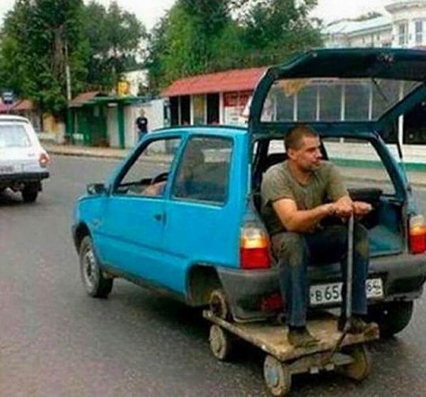 funny russian car - 1998.