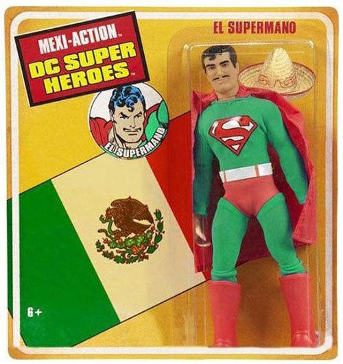 mexican superman - El Supermano MexiAction Dc Super Heroes