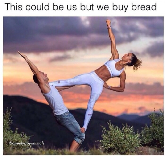 could be us but we buy bread - This could be us but we buy bread