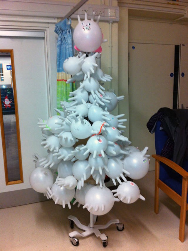 Holiday Hospital Decorations That Are A Sight For Sore Eyes