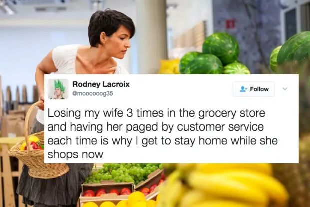 natural foods - Rodney Lacroix Losing my wife 3 times in the grocery store and having her paged by customer service each time is why I get to stay home while she shops now