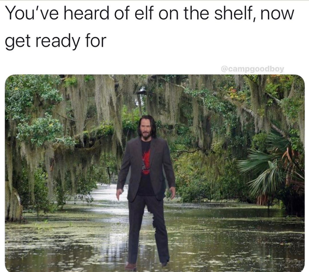 You've heard of elf on the shelf, now get ready for