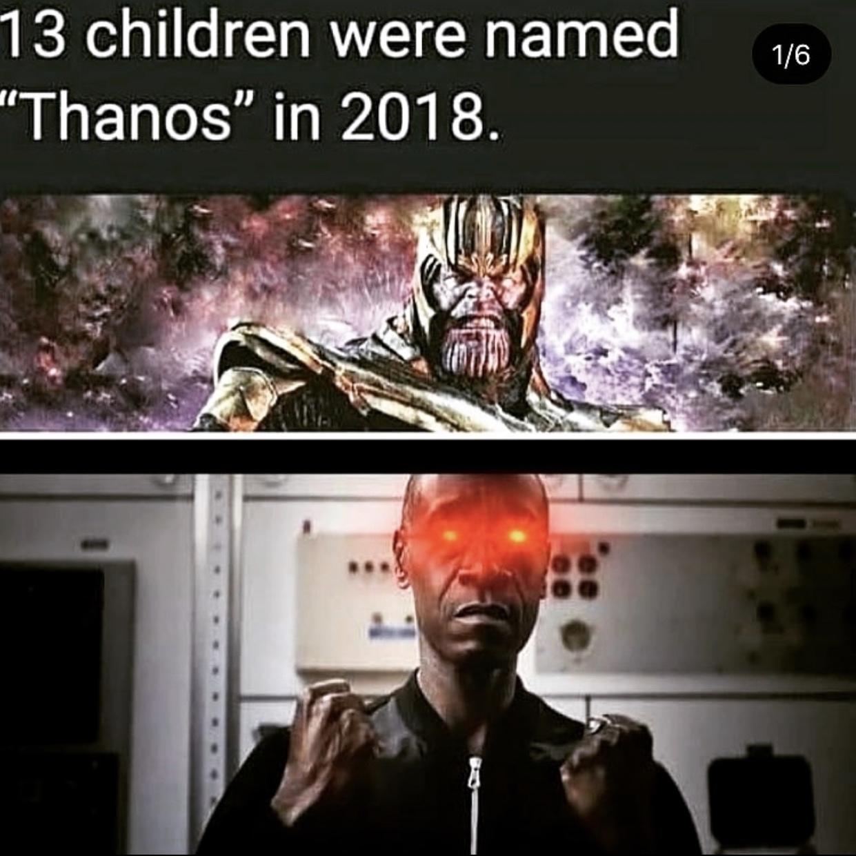 13 children were named thanos in 2018 - 16 13 children were named ""Thanos" in 2018.