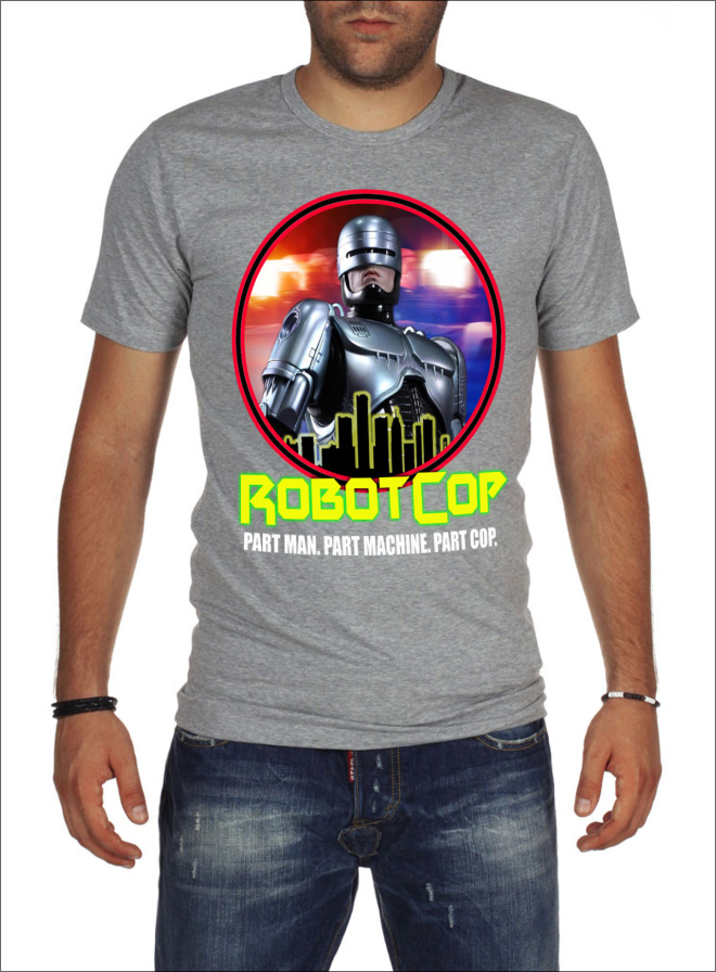 mk4 gti t shirt - Robotcop Partmail. Part Machine Part Cop.