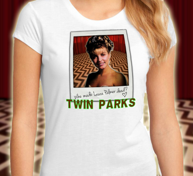 t shirt - I who made Laura Palmer dead? Twin Parks Wy Nnni