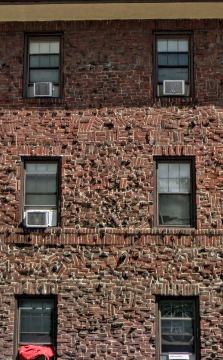 unusual brick work