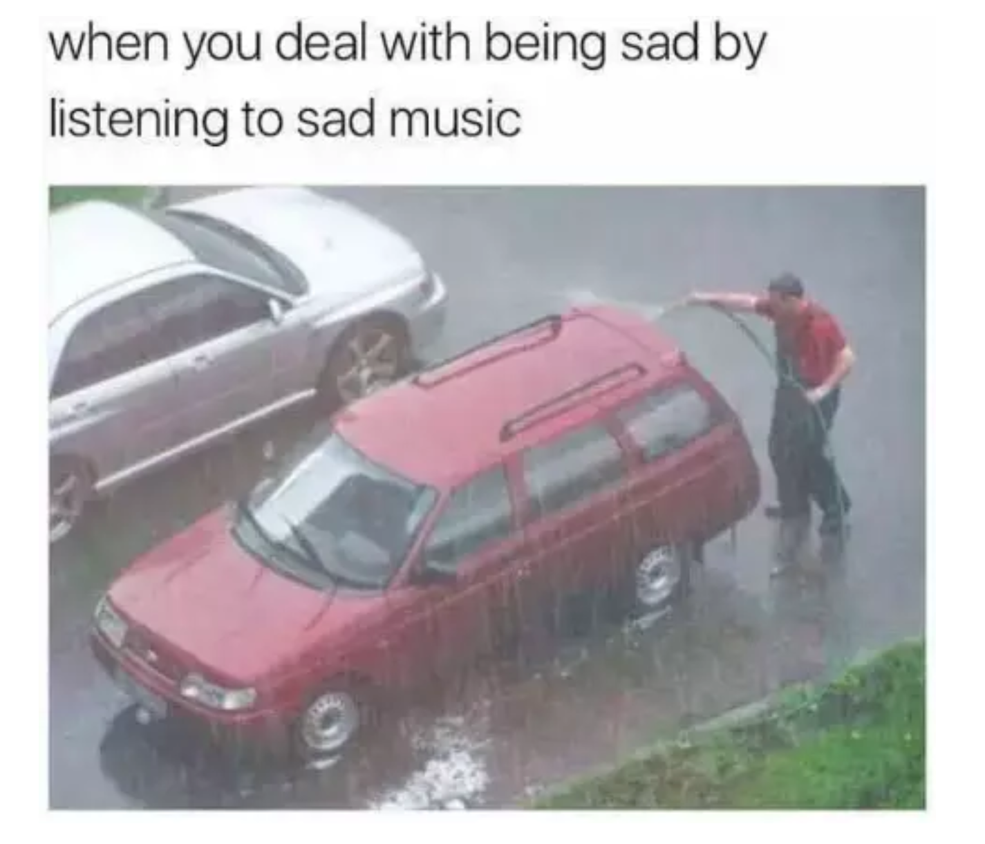 you deal with being sad by listening - when you deal with being sad by listening to sad music