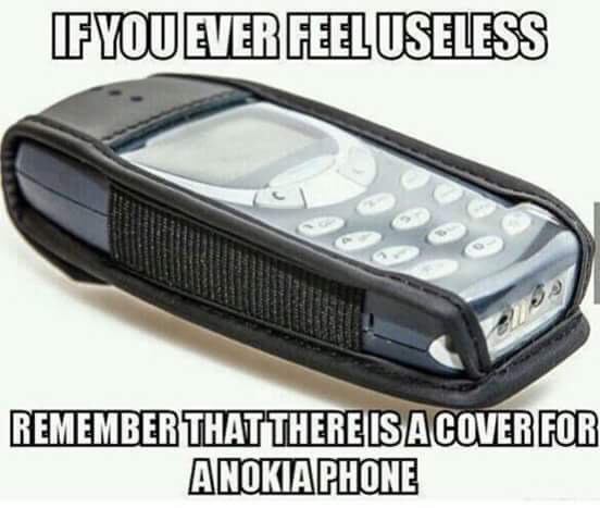 if you ever feel useless meme - Fyou Ever Feeluseless Remember That There Is A Cover For Anokiaphone