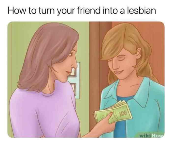 wikihow memes - How to turn your friend into a lesbian wikiHow