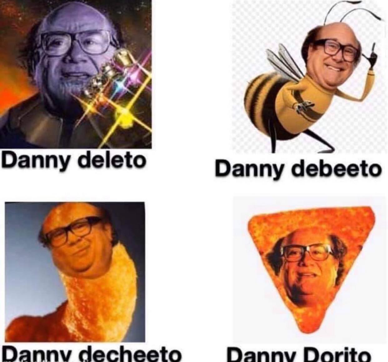 album cover - Danny deleto Danny debeeto Danny decheeto Danny Dorito