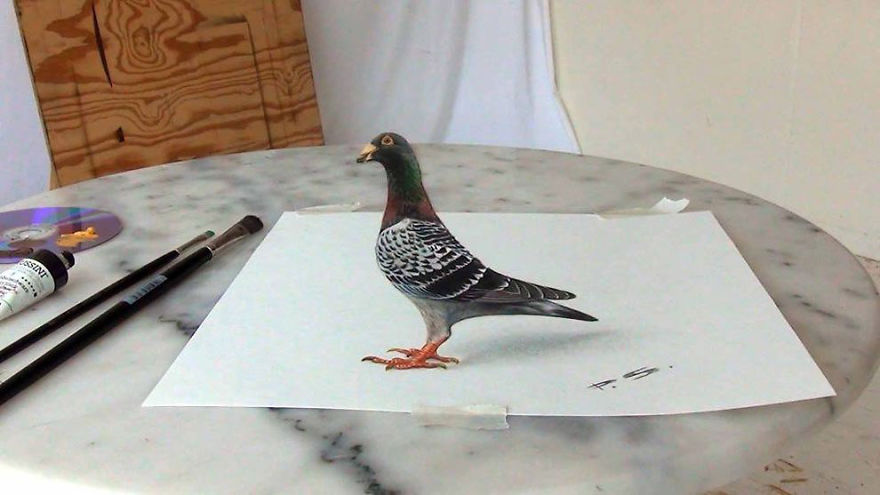 29 Amazing Drawings That Look Like They're 3D