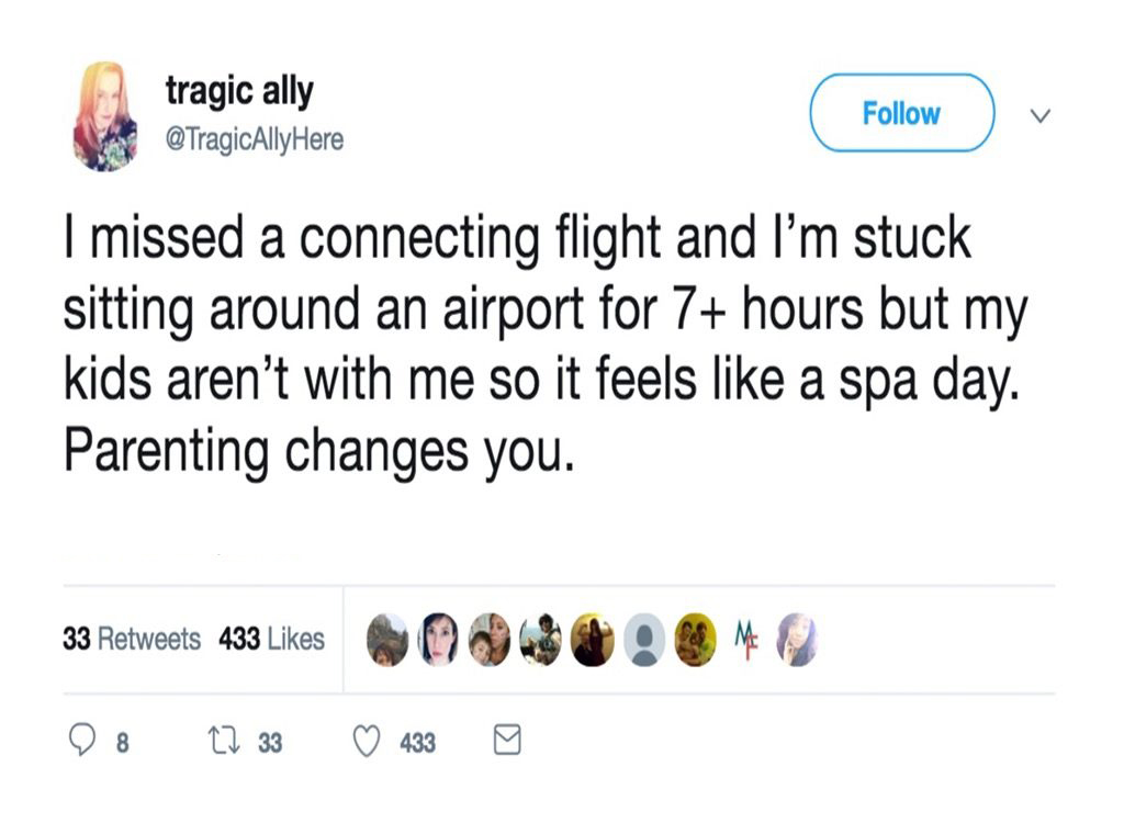 trump tweets about kim jong un - tragic ally I missed a connecting flight and I'm stuck sitting around an airport for 7 hours but my kids aren't with me so it feels a spa day. Parenting changes you. 33 433 0 0 9 8 27 33 433