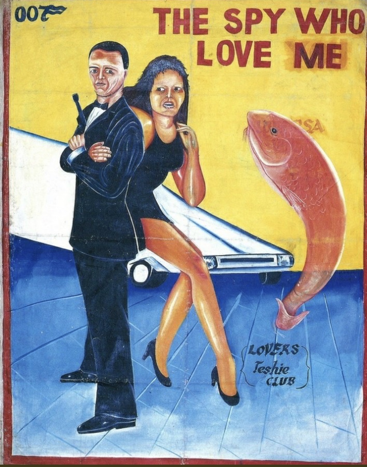ghanaian movie posters - 007 The Spy Who Love Me Lovers Jeshie Club