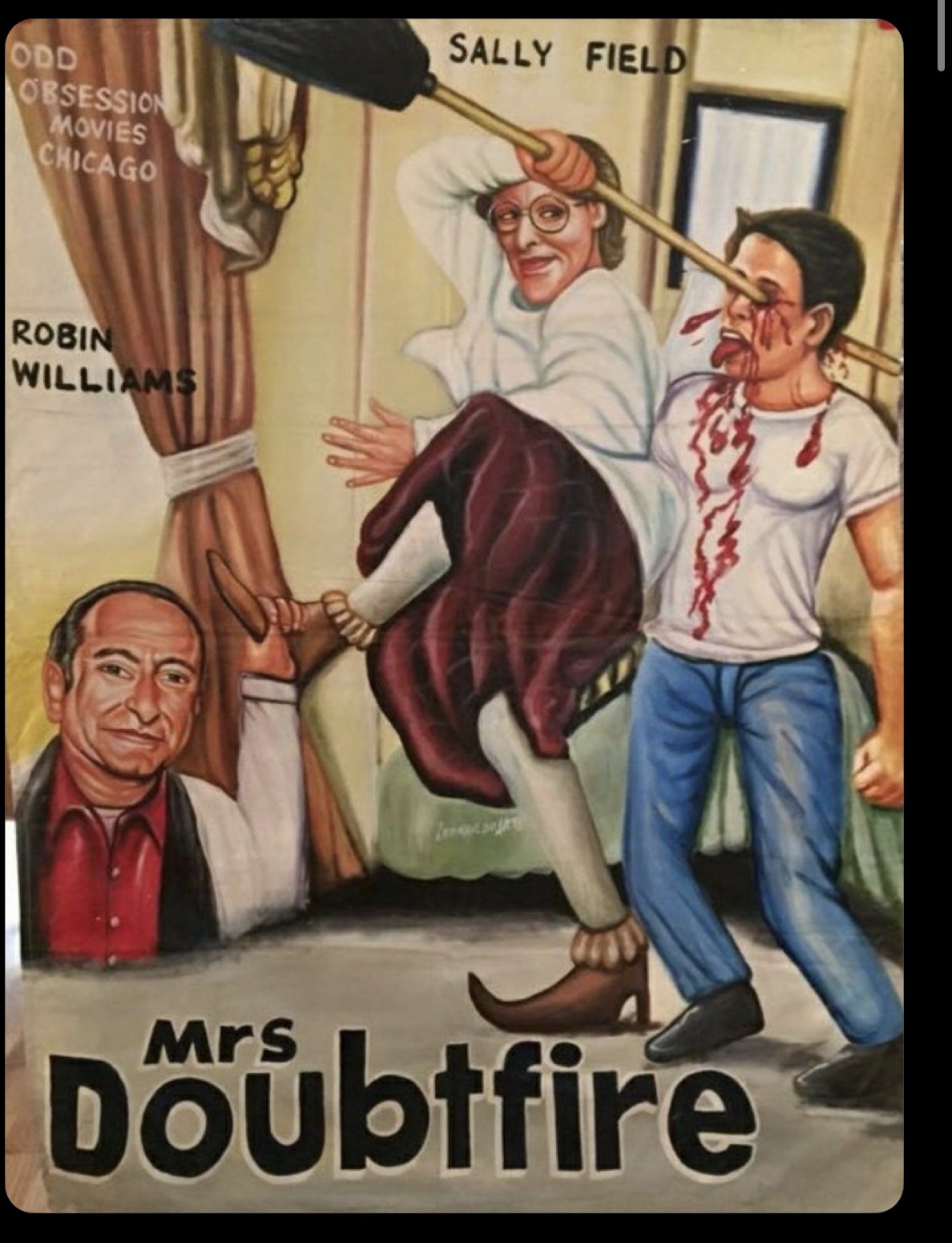 ghana movie posters ms doubtfire - Sally Field Ddd Orsession Movies Chicago Robin Williams Doubtfire