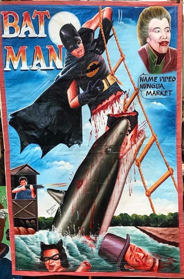 ghana batman poster - Bat Mans Name Video Wungua Market Thi