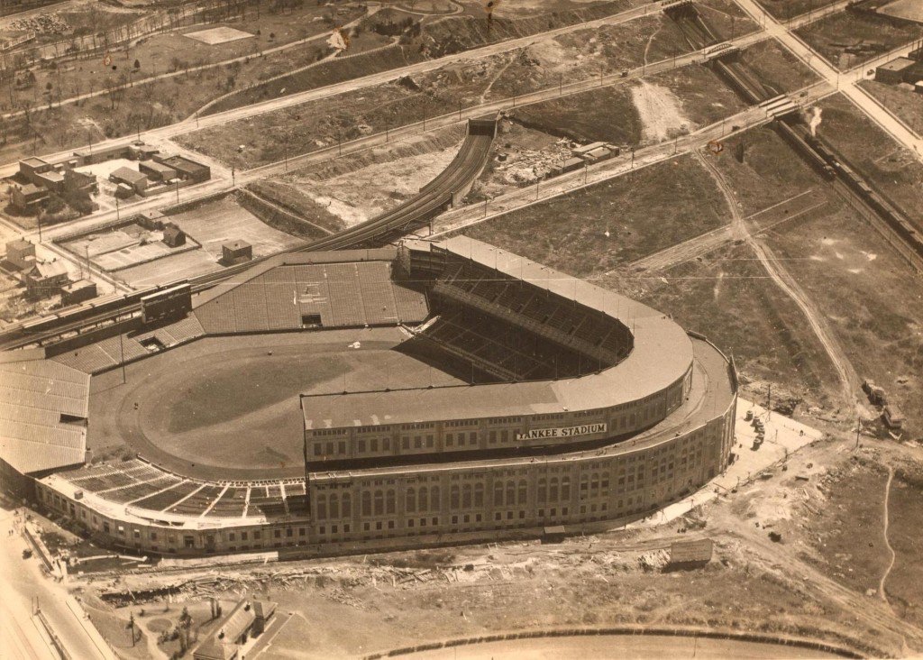Yankee stadium, 1923.
