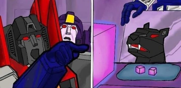 starscream ravage meme