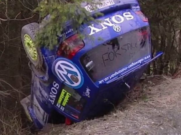 crashed rally car - Sony motorsport.co.uk For Sale Anos