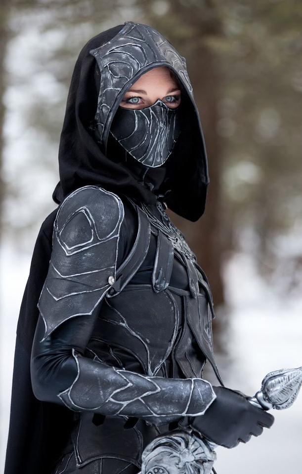 female metal armor
