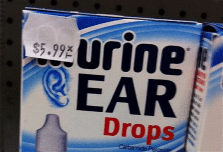 vehicle registration plate - 0 5.99 Urine Qear Drops