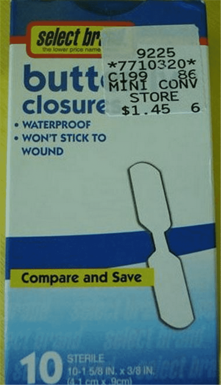 material - the lower price name O109 select br 9225 7710320 Mini Conv Store closure $1.456 Waterproof Won'T Stick To Wound Cuttica con Compare and Save 10.1.2018. 20 Sterile 10.158IN. X 38 In