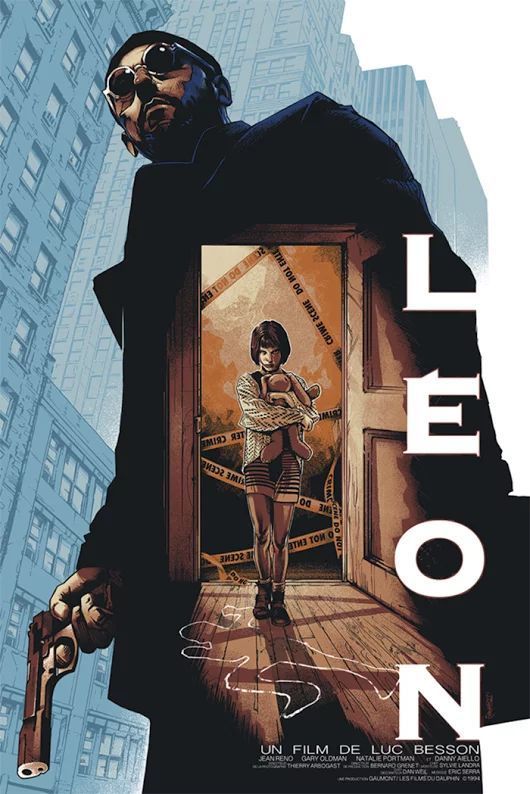 léon the professional 1994 poster