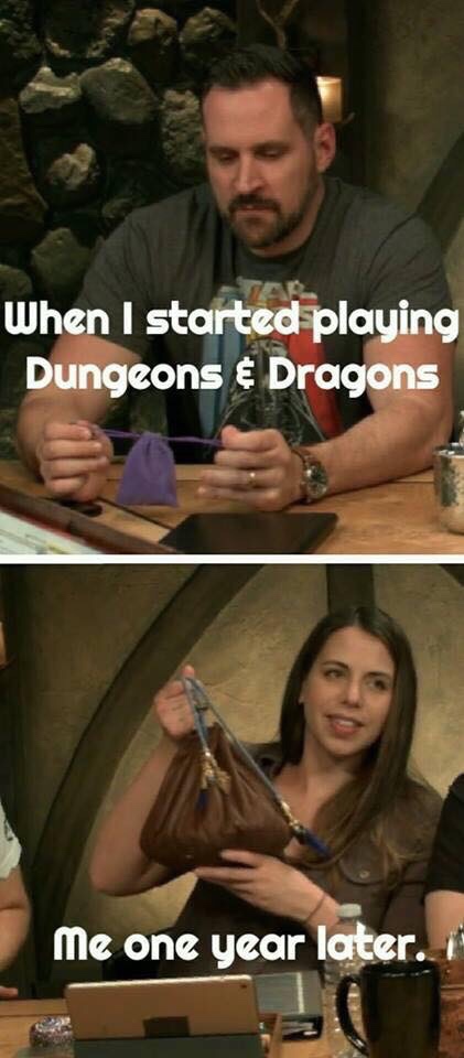 dungeons and dragons meme - When I started playing Dungeons & Dragons me one year later..