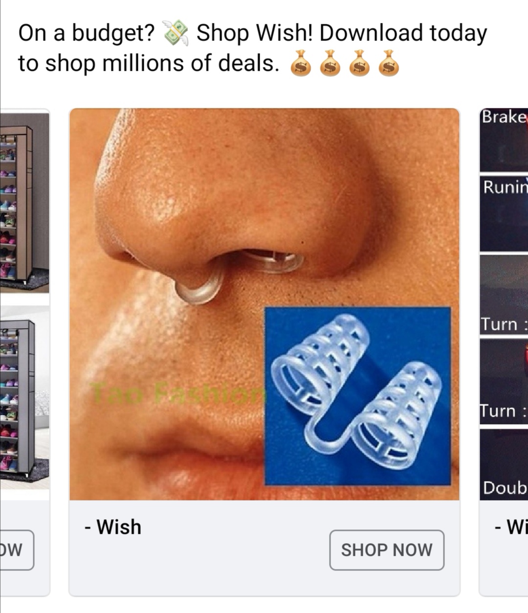 septum piercing - On a budget? Shop Wish! Download today to shop millions of deals. Brake Runin Turn Turn Doub Wish We Dw Shop Now