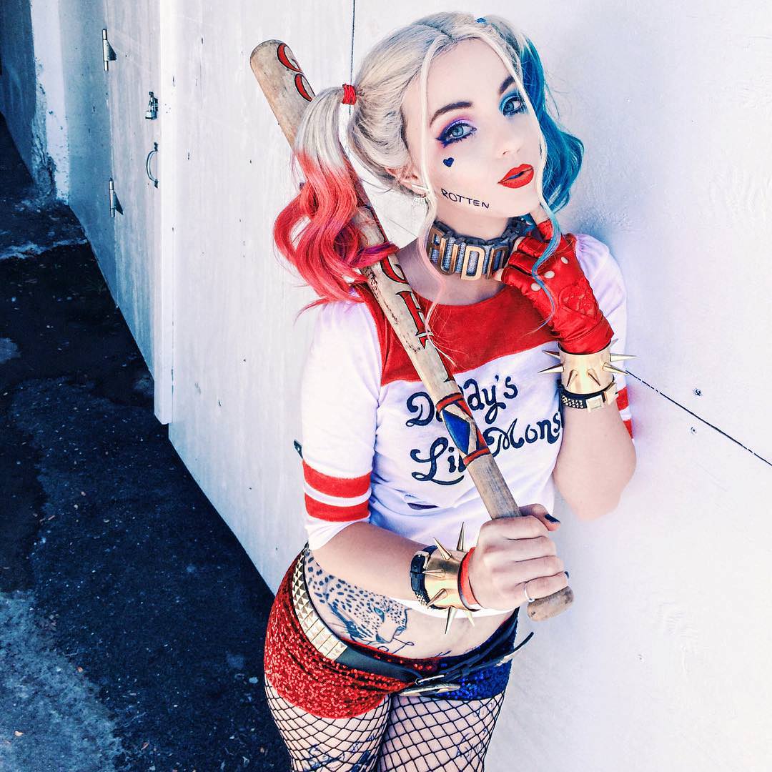 harley quinn suicidé squad cosplay - Rotten Day's P rotons